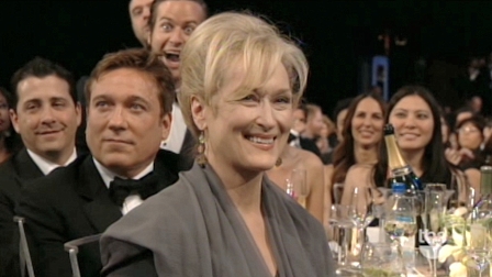 Meryl STreep bei den Golden Globes