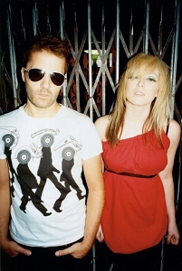 Britisches Duo Ting Tings.