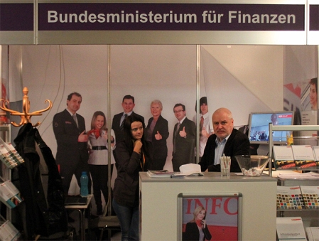 Der Stand des Bundesministeriums für Finanzen auf der Best