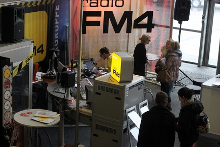 Der FM4 Stand auf der BeSt