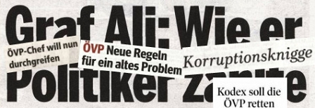 © FM4 Graf Ali, ÖVP-Kodex-Schlagzeilen