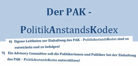 © FM4 Der PolitikAnstandsKodex