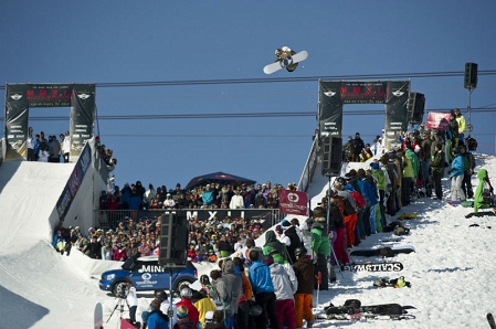 Danny Davis in der Halfpipe