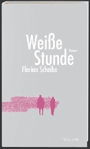 graues Buchcover mit zwei schematischen Menschen in Rosa