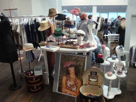 © FM4 / Gerlinde Lang Modepalast Linz: Hutkollektionen