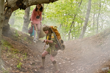 Kara Hayward und Jared Gilman in "moonrise kingdom"