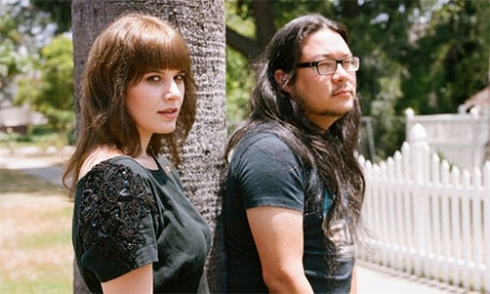 US-Duo Best Coast Mann und Frau in Band