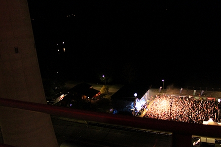 Festivalcrowd von oben