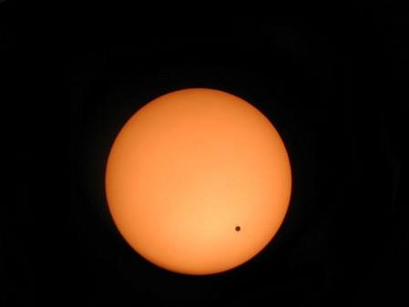 Partielle Sonnenfinsternis Venus Transit