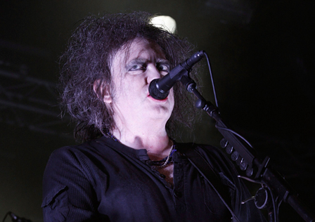 Robert Smith von The Cure am Primavera-Festival