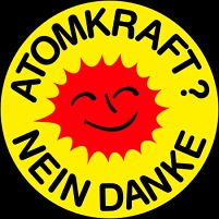 Logo der Anti-Atomkraft-Bewegung