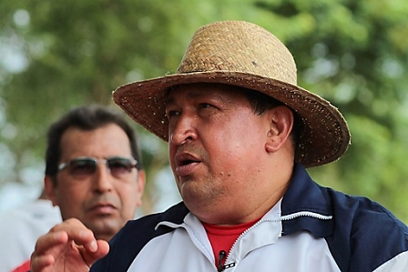 Venezuelan President Hugo Chavez 