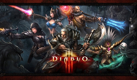 Figuren aus dem Computerspiel Diablo III