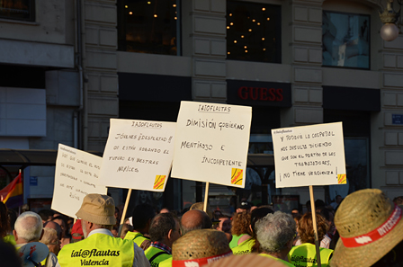 © Rafael Egea Gómez Pensionisten und Pensionistinnen bei Protesten in Spanien
