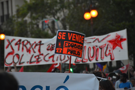 © Rafael Egea Gómez Plakat: „Kürzungen in der Gesundheit töten“