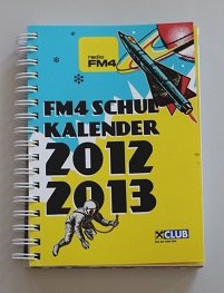 © FM4 Schulkalender 2012/2013: Spacecover