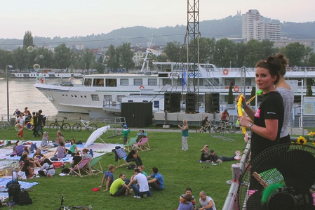 Wall of Sound bei der Ars Electronica 