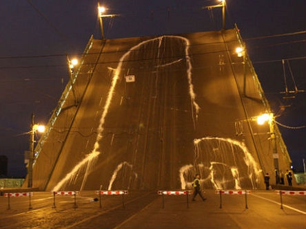 Brücke in St. Petersburg