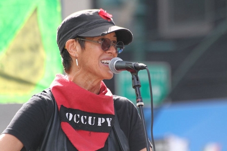 Occupy Wall Street Einjahresfeier at Foley Square - Michelle Shocked