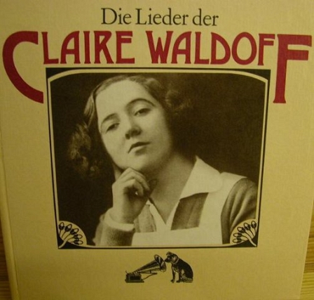 Plattencover Claire Waldoff