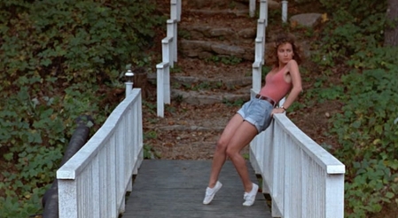 jennifer grey in "Dirty dancing"