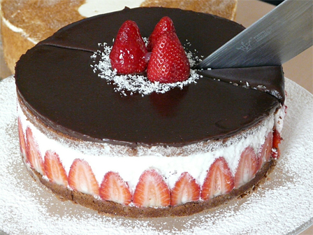 Torte teilen