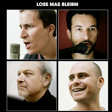 Plattencover der Neigungsgruppe Sex Gewalt und gute Laune "Loss Mas Bleibm"