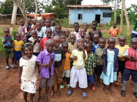 children in Uganda