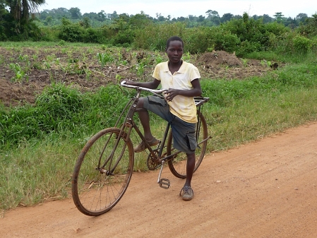 girl cycling