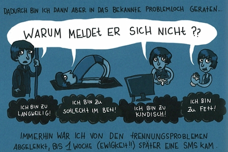 comic - warum meldet er sich nicht