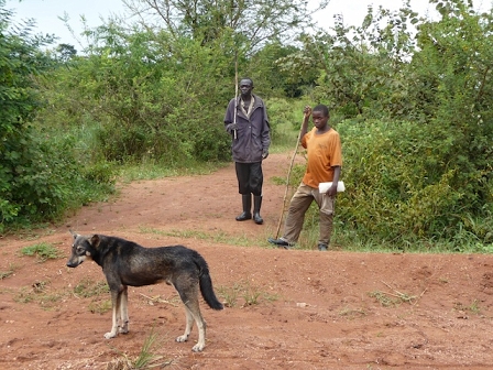 herders near Luwero
