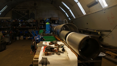 © Anna Masoner Teile der Rakete