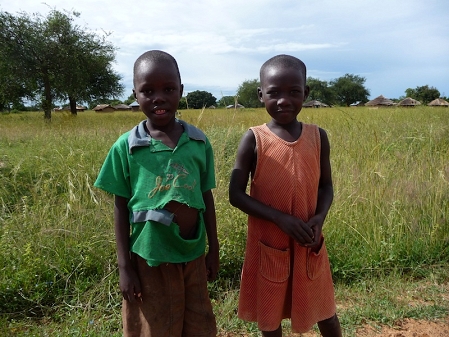 kids in Uganda