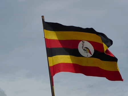 the ugandan flag