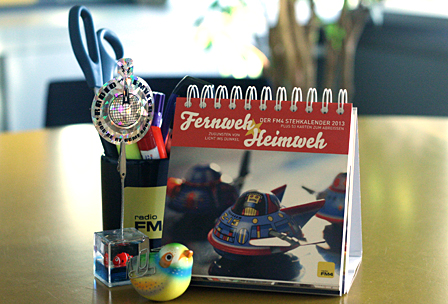 FM4 Stehkalender 2012 "Fernweh Heimweh"