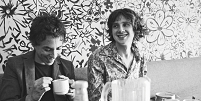 Foxygen beim Kaffeetrinken