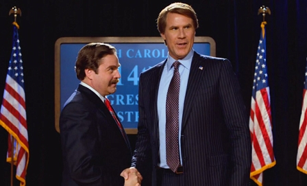 Zach Galifianakis und Will Ferrell in "The Campaign"