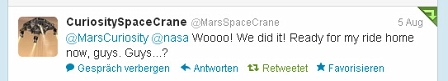 Mars Crane Twitter Account