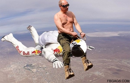 putin reitet auf baumgartner