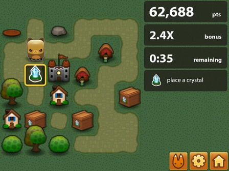 Screenshot aus dem Game "Triple Town".