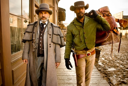 Christioph Waltz und Jamie Foxx in "Django Unchained"