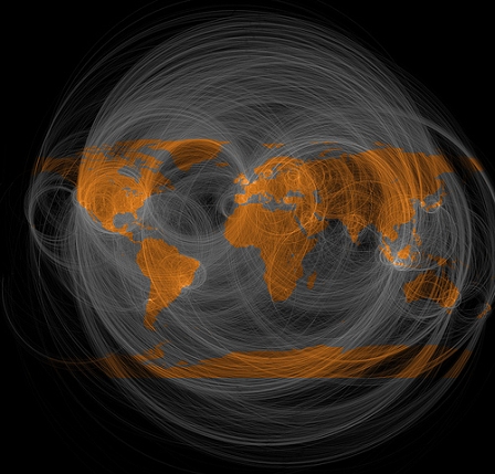 Geographie von Twitter-Replies