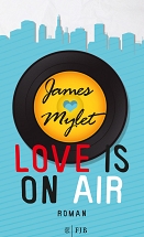 Buch "Love Is On Air" Cover (James Mylet, UK, Deutschland)