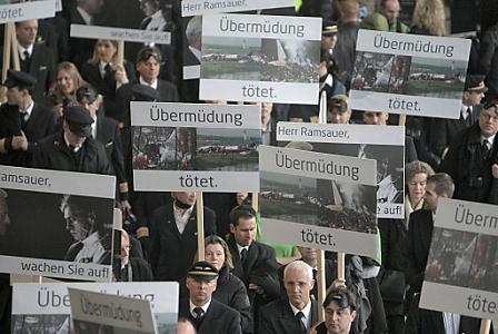 Pilots' protest