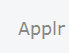 "Applr"-Schriftzug