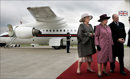 Elizabeth II Prince Philip und Beatrix 