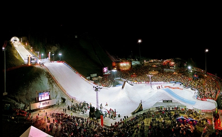 Air&Style Contestgelände in Seefeld