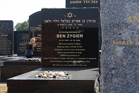 Ben Zygier grave