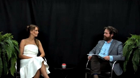 Jennifer Lawrence und Zach Galifianakis