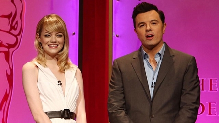 Emma Stone und Seth MacFarlane